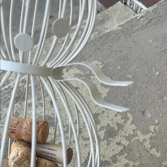 Metal! White Snowman and Black Wine Cork Holder Set - Picture 5 of 16